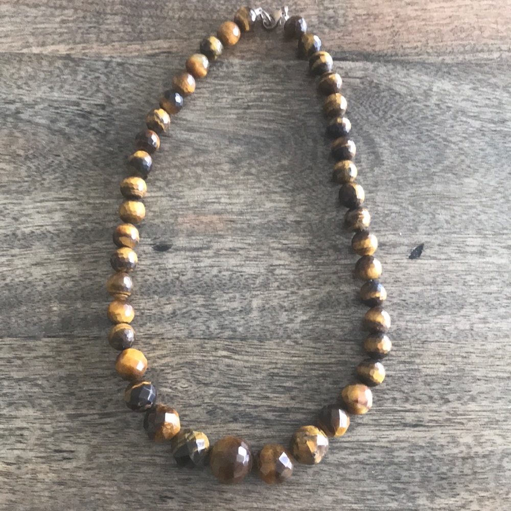 Tigers eye necklace